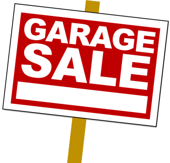 clipart garage sale signs